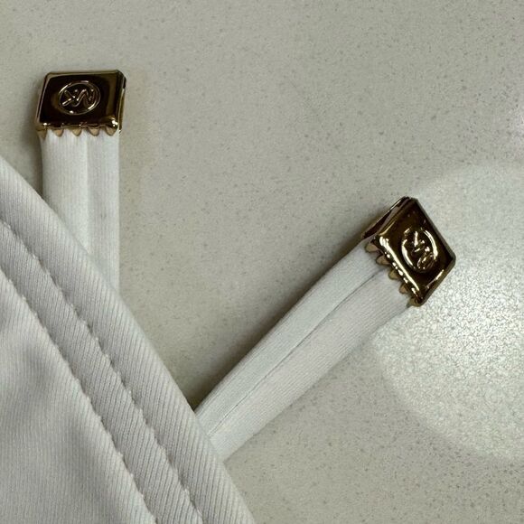 MK Michael Kors white bikini 2 piece - Picture 4 of 6